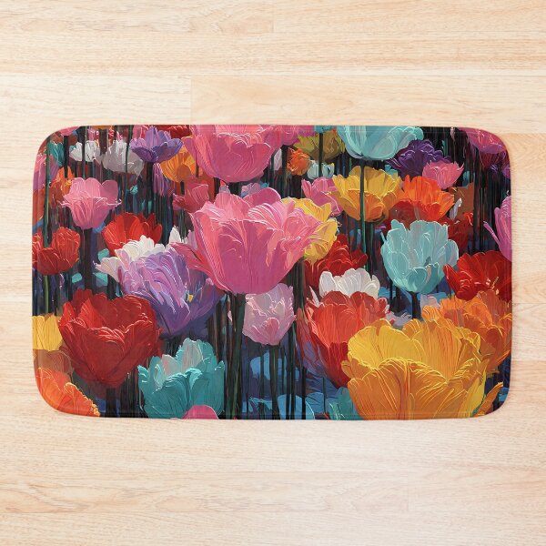 Item preview, Tulips Impressionist Painting Vibrant Garden Artwork designed and sold by AutoPopStudio.