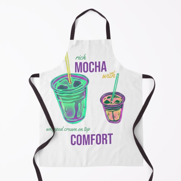 Item preview, Rich Iced Mocha And Pure Comfort Cute Retro Apparel designed and sold by Life&Art.
