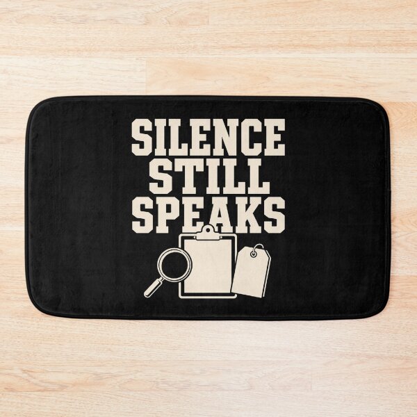 Item preview, Silence Still Speaks Coroner Investigator Gift designed and sold by DreamLayerStudio.