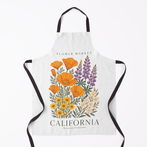 Item preview, California - Flower Market - Botanical Collection designed and sold by Sketch-Shack.