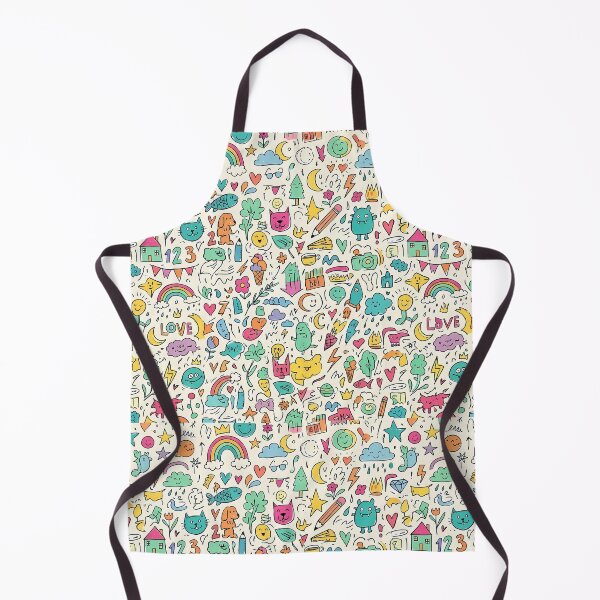 Item preview, 2 Cute Hand Drawn Doodle Seamless Pattern Collection designed and sold by ART ATTACK ZONE.