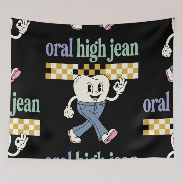 Artikelvorschau, Dental Pun Oral High Jean entworfen und verkauft von Art-Max.