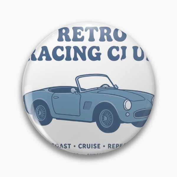 Item preview, Retro Racing Club Coast Cruise Repeat designed and sold by mochiMooco.