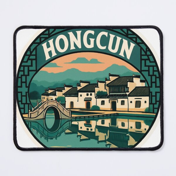 Item preview, Hongcun Ancient Village China Sticker designed and sold by Imaginarium of Chaos falcon88 .