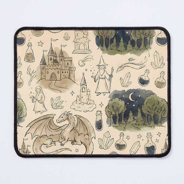 Item preview, 6 Cute Hand Drawn Doodle Seamless Pattern Collection designed and sold by ART ATTACK ZONE.