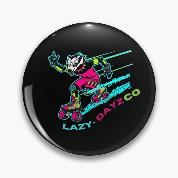 Item preview, Quad Skate Honey Badger  designed and sold by LazyDayzCo.