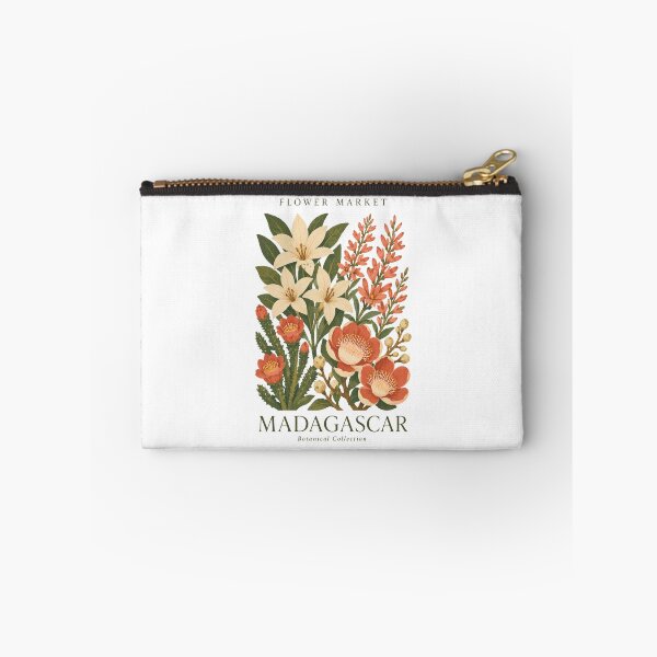 Artikelvorschau, Madagaskar – Blumenmarkt – Botanische Sammlung entworfen und verkauft von Sketch-Shack.