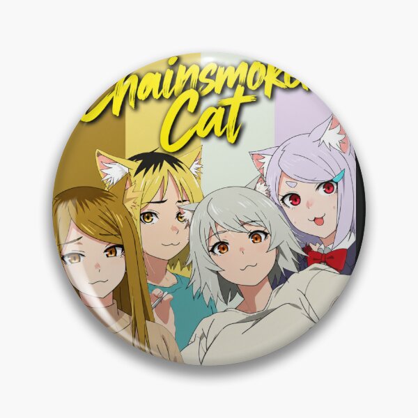 Item preview, Chainsmoker Cat designed and sold by mynarasolwy.