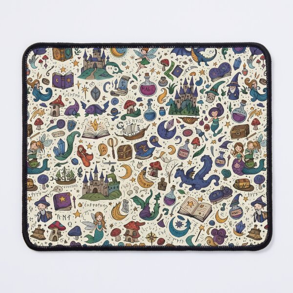 Item preview, 7 Cute Hand Drawn Doodle Seamless Pattern Collection designed and sold by ART ATTACK ZONE.