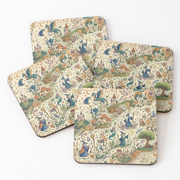 Item preview, 8 Cute Hand Drawn Doodle Seamless Pattern Collection designed and sold by ART ATTACK ZONE.