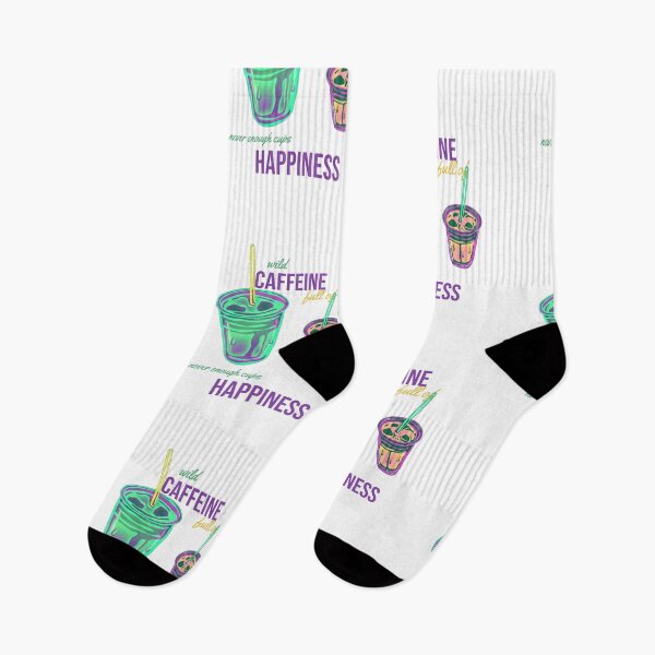 Item preview, Wild Caffeine And Pure Happiness Funny Coffee Lover Tee designed and sold by Life&Art.