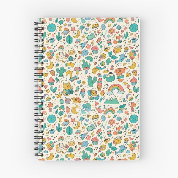 Item preview, 9 Cute Hand Drawn Doodle Seamless Pattern Collection designed and sold by ART ATTACK ZONE.