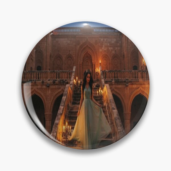 Item preview, Mystical Princess by Torchlight on Historic Night Stairs designed and sold by AfresStudio.