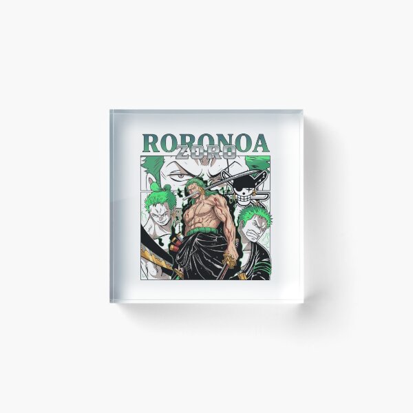 Item preview, Roronoa Zoro Swordsman Anime Graphic Art designed and sold by FreakToons.