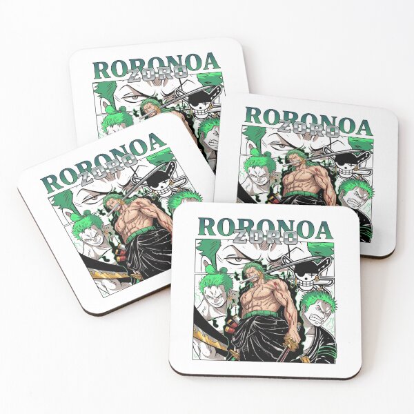 Item preview, Roronoa Zoro Swordsman Anime Graphic Art designed and sold by FreakToons.