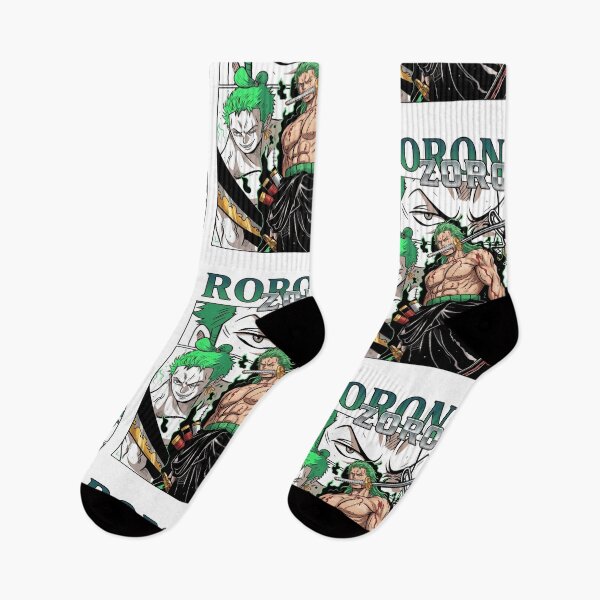 Item preview, Roronoa Zoro Swordsman Anime Graphic Art designed and sold by FreakToons.