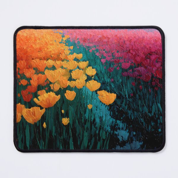Item preview, Tulips Cottage Garden Painting Charming Floral Art designed and sold by AutoPopStudio.