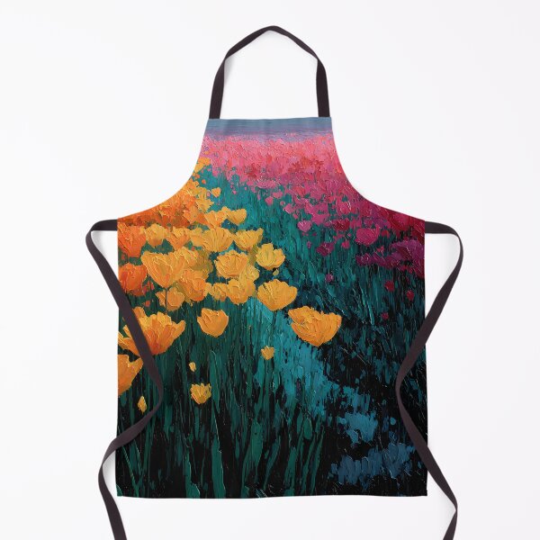 Item preview, Tulips Cottage Garden Painting Charming Floral Art designed and sold by AutoPopStudio.