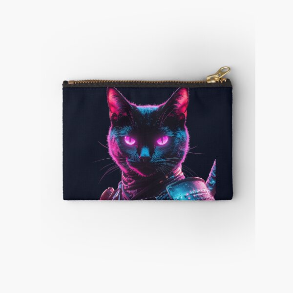 Item preview, Neon Cyberpunk Cat Samurai designed and sold by DukeNiko.