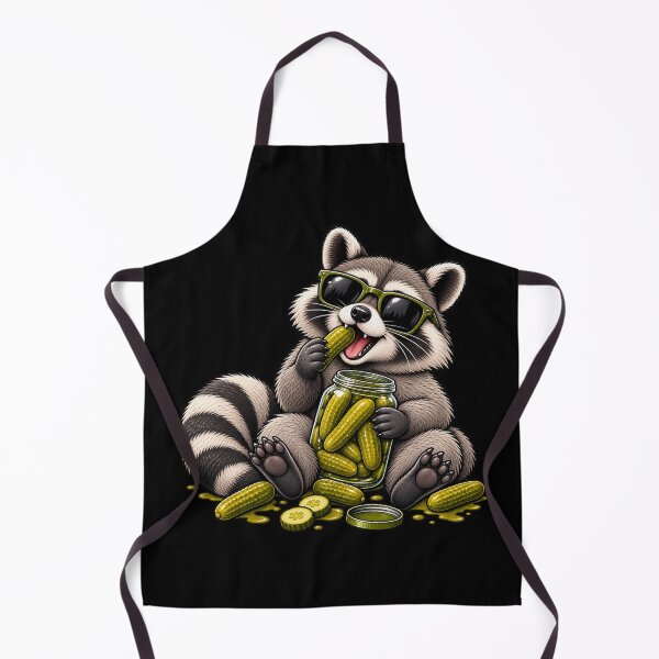 Item preview, Raccoon Eating Pickles – Funny Pickle Lover designed and sold by EnchantedOwl.