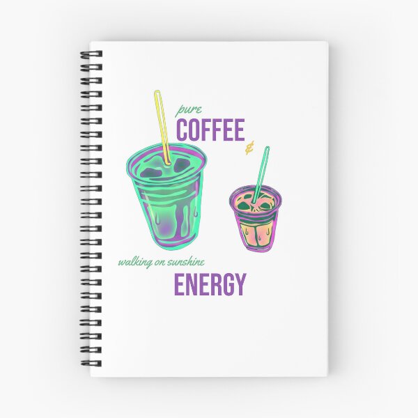 Item preview, Pure Coffee And High Energy Cute Aesthetic Shirt designed and sold by Life&Art.