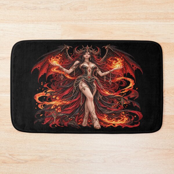 Item preview, Fire Goddess – Queen of Flame and Infernal Power designed and sold by TroviTutto.