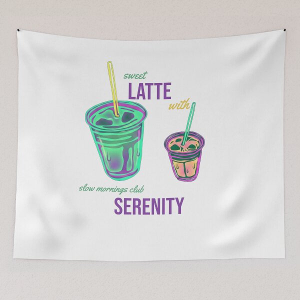 Item preview, Sweet Latte And Serenity Cozy Morning Routine Shirt designed and sold by Life&Art.