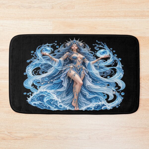 Item preview, Water Goddess – Queen of the Ocean designed and sold by TroviTutto.