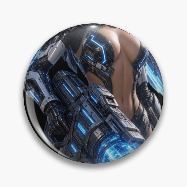 Item preview, Cyber Aero Mage - Sci-Fi Bodysuit and Heavy Cannon designed and sold by EvolutionMerch.