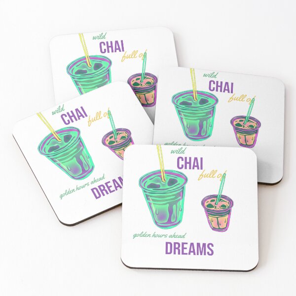 Item preview, Wild Iced Chai And Warm Dreams Retro Graphic Tee designed and sold by Life&Art.