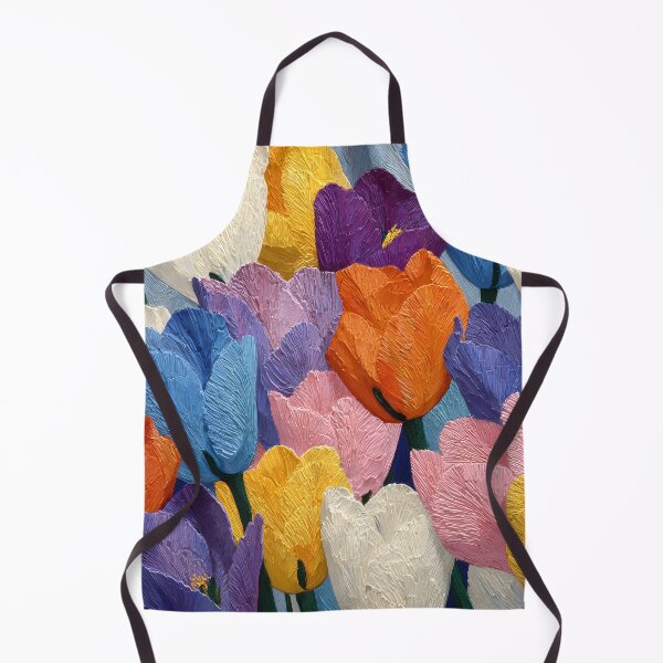 Item preview, Tulips Summer Flowers Colorful Botanical Painting designed and sold by AutoPopStudio.