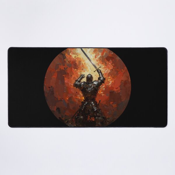 Item preview, Knight of Fire designed and sold by Catloud.
