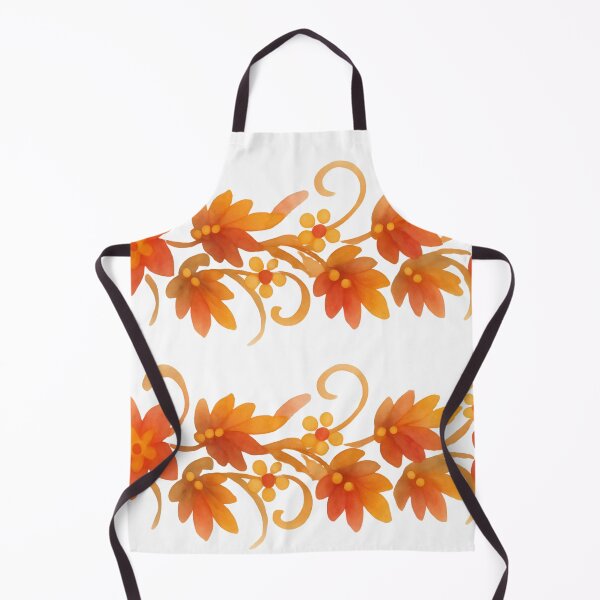 Item preview, Warm Watercolor Autumn Leaves & Flowers designed and sold by MaisyTorrence.