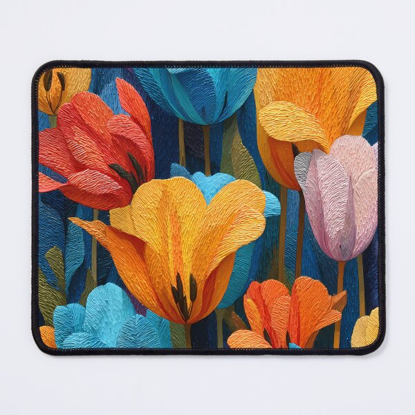 Item preview, Tulips Nature Art Beautiful Blooming Flower Design designed and sold by AutoPopStudio.