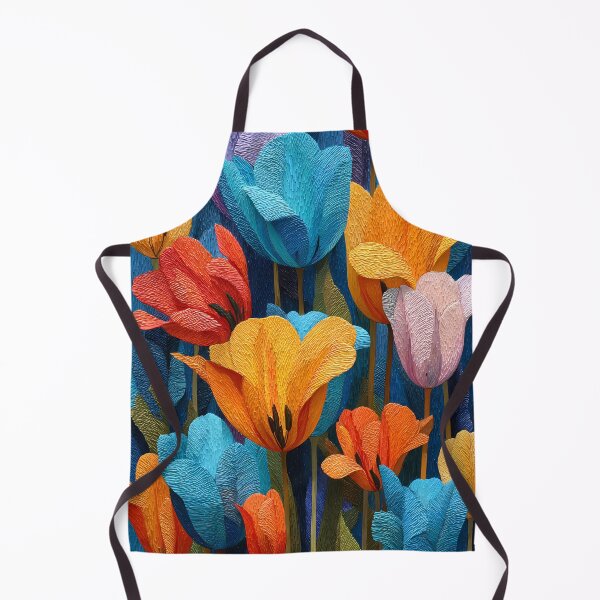 Item preview, Tulips Nature Art Beautiful Blooming Flower Design designed and sold by AutoPopStudio.