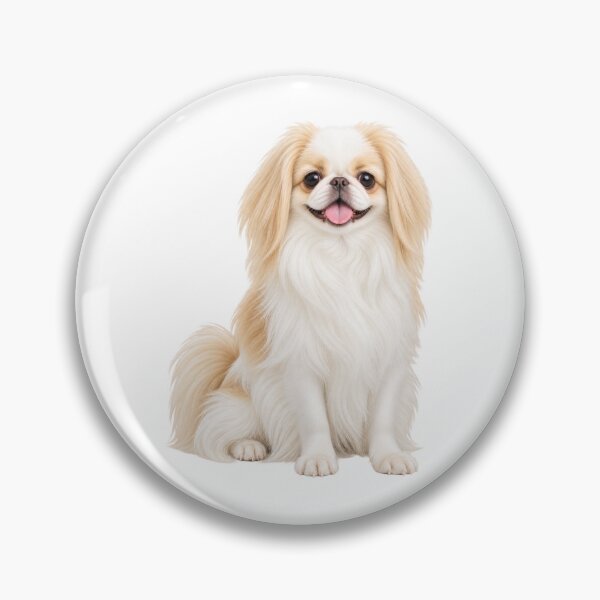 Item preview, Japanese Chin Dog Cream Lemon designed and sold by BackgroundND.