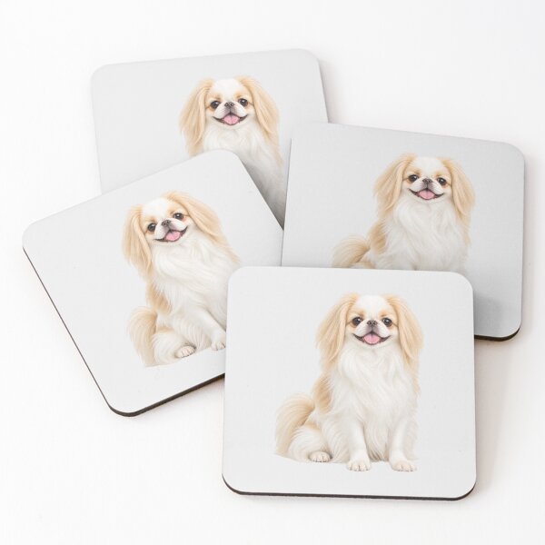 Item preview, Japanese Chin Dog Cream Lemon designed and sold by BackgroundND.