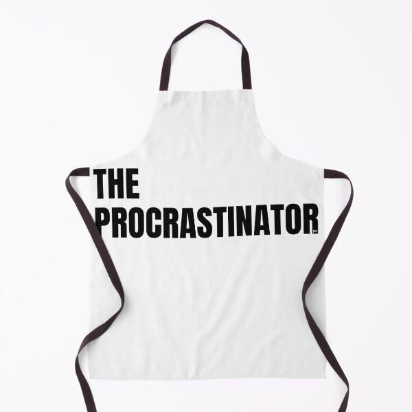 Item preview, The Procrastinator – Funny Minimalist Typography designed and sold by Paper Owl Studio.