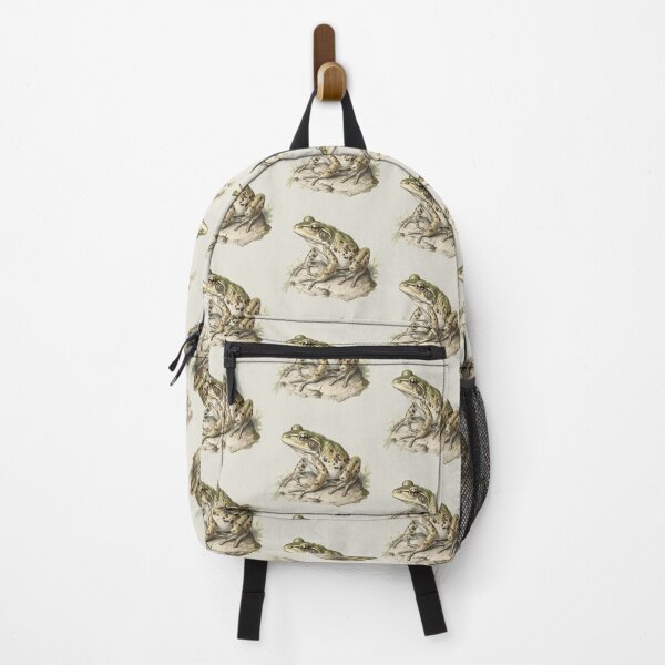 Item preview, Frog Realistic Illustration Art Print Sticker designed and sold by Pawvia.