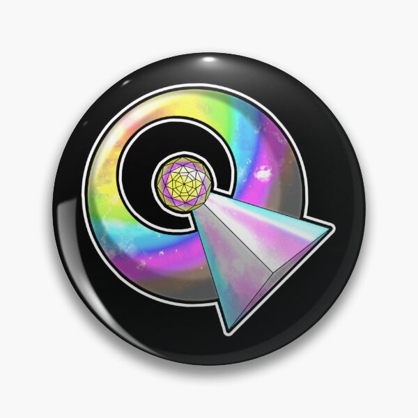 Item preview, IDIC Progress Pride Badge designed and sold by chaoszgod.