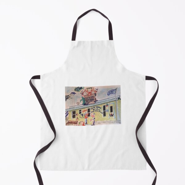Item preview, Bait Stand in Fulton Harbor – Coastal Texas Watercolor designed and sold by BirdandaBrush.