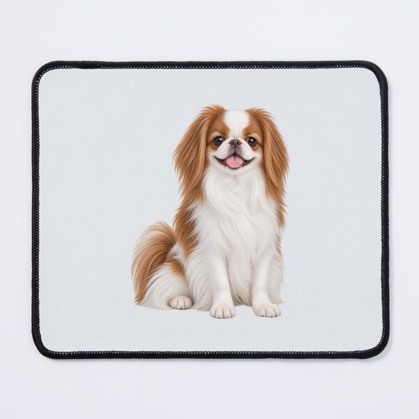 Item preview, Japanese Chin Dog Brown Red White designed and sold by BackgroundND.