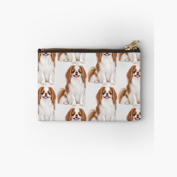 Item preview, Japanese Chin Dog Brown Red White designed and sold by BackgroundND.