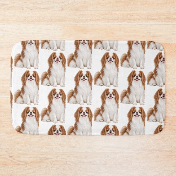 Item preview, Japanese Chin Dog Brown Red White designed and sold by BackgroundND.