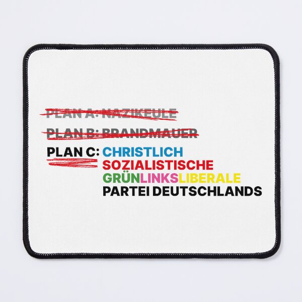 Item preview, Christlich Sozialistische GrünLinksLiberale Partei Deutschlands designed and sold by PuzzlingStuff.