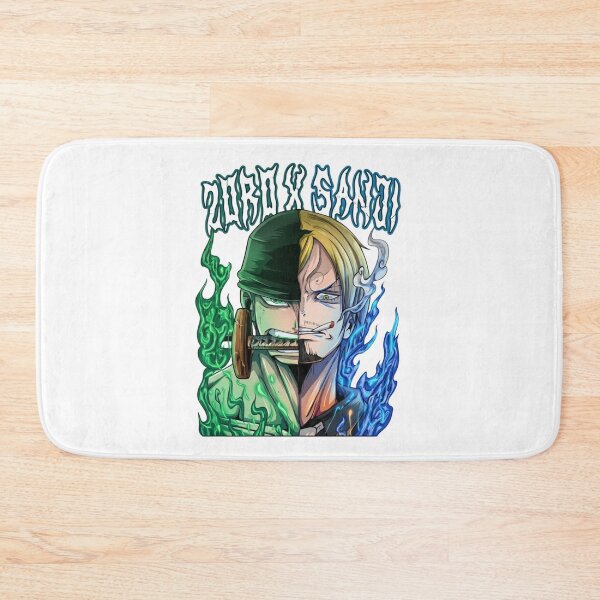 Item preview, Zoro and Sanji Split Face Anime Artwork designed and sold by FreakToons.