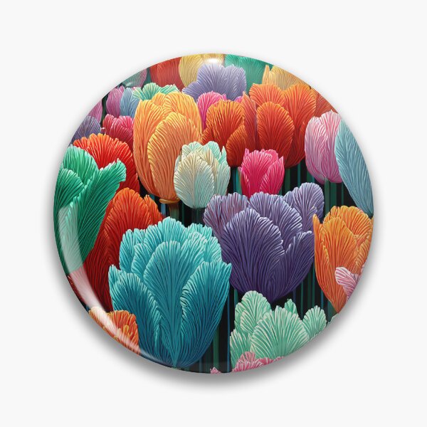 Item preview, Tulips Blossom Artwork Elegant Spring Flower Art designed and sold by AutoPopStudio.