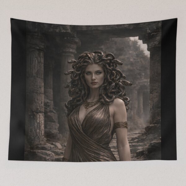 Item preview, Medusa – The Gorgon designed and sold by WallboundStudio.