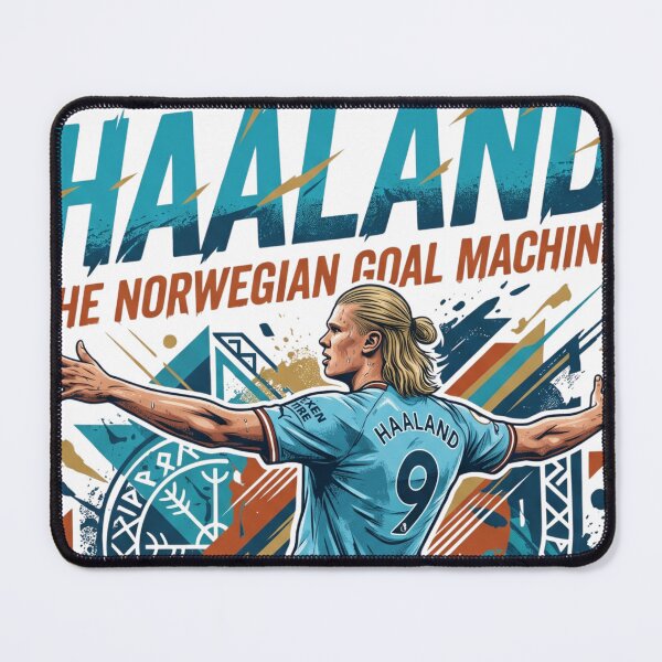 Item preview, Copy of HALLAND Dynamic Soccer Star Graphic designed and sold by rich-moda.