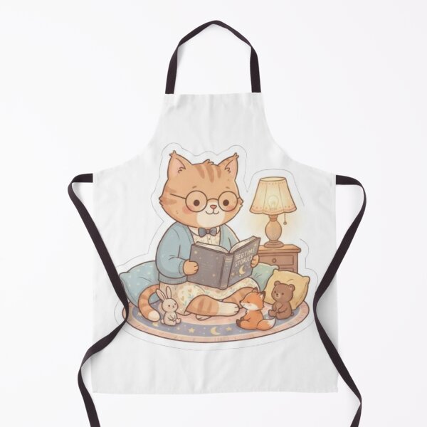 Item preview, Cozy Bedtime Story Cat designed and sold by PrintforDesign.